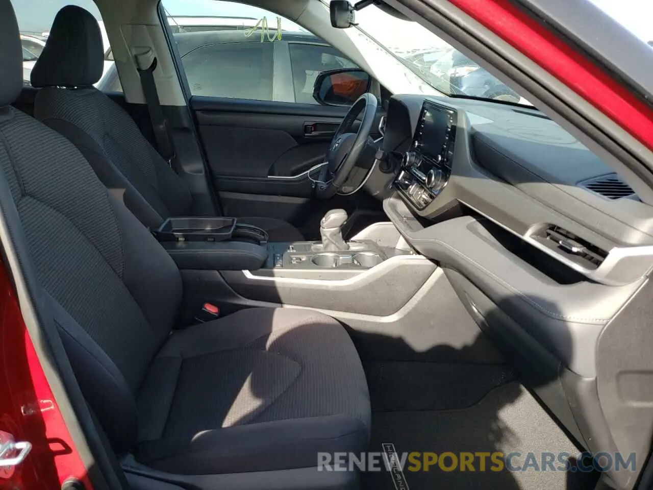 5 Фотография поврежденного автомобиля 5TDZZRAH5MS044701 TOYOTA HIGHLANDER 2021