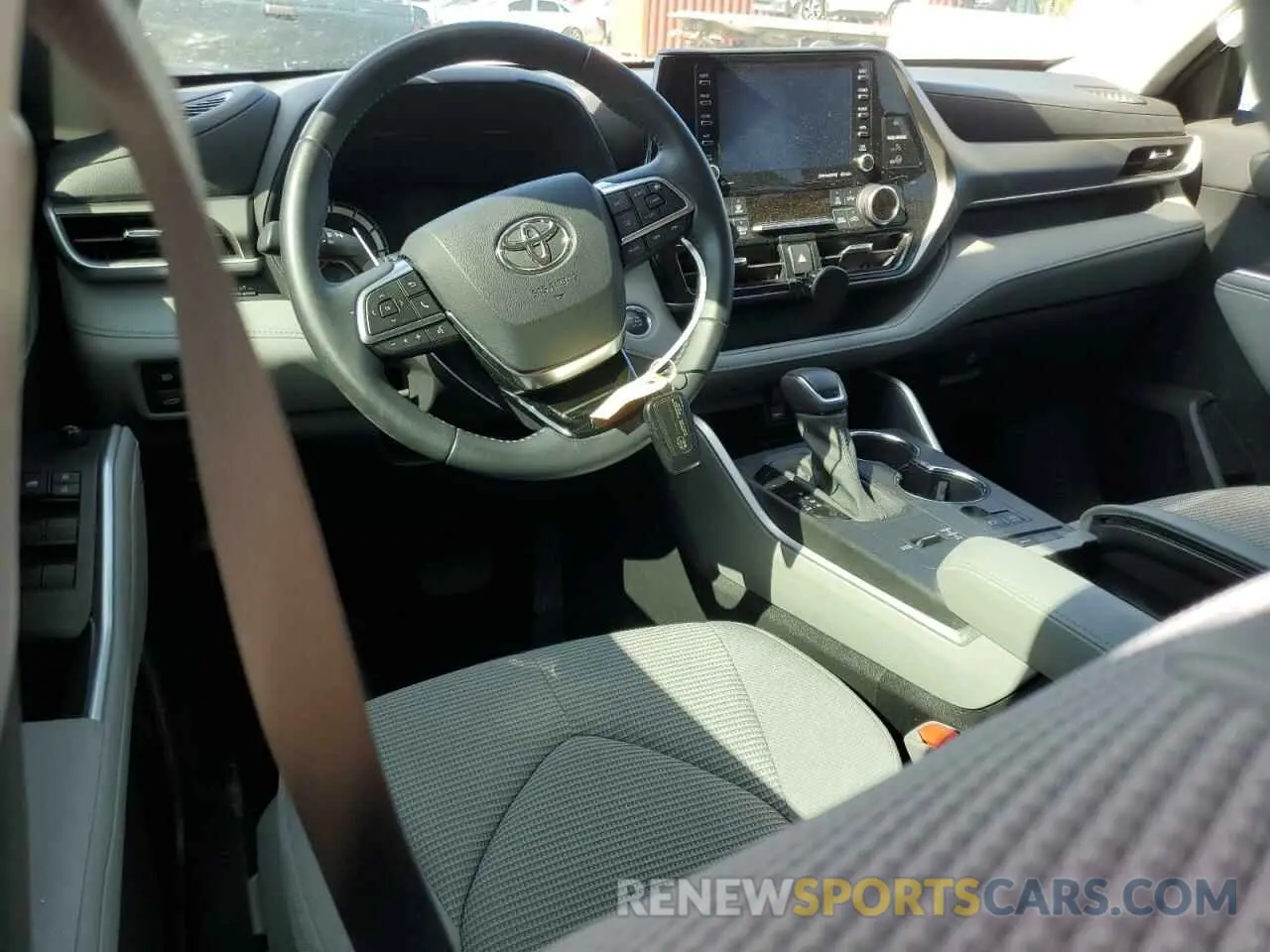 8 Фотография поврежденного автомобиля 5TDZZRAH5MS054628 TOYOTA HIGHLANDER 2021