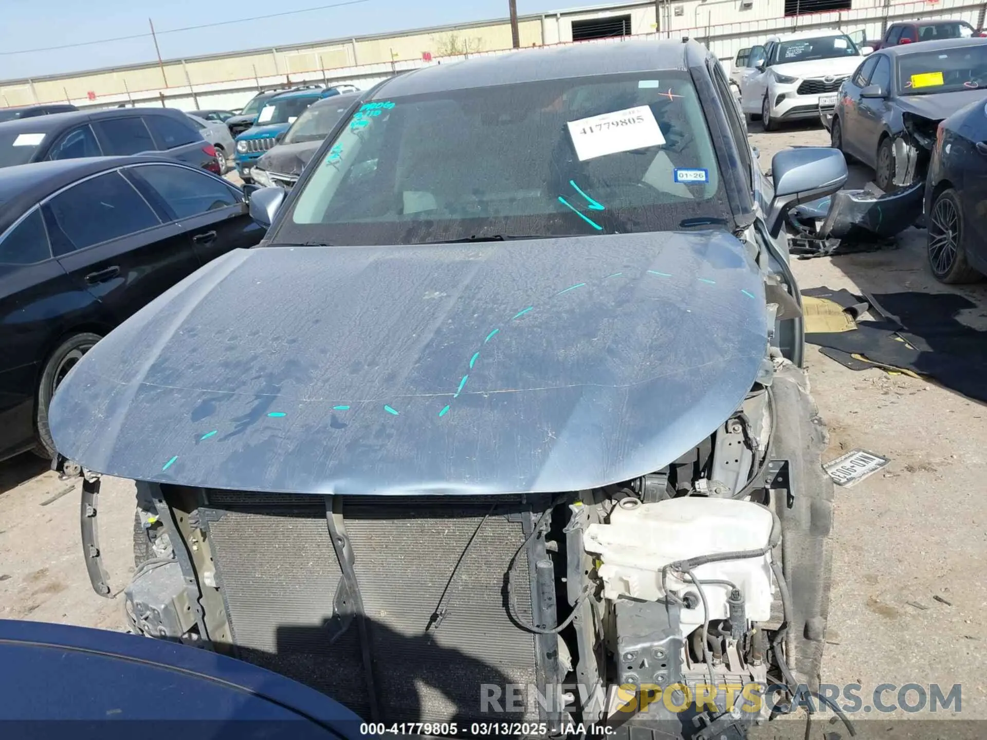 13 Photograph of a damaged car 5TDZZRAH6MS034453 TOYOTA HIGHLANDER 2021