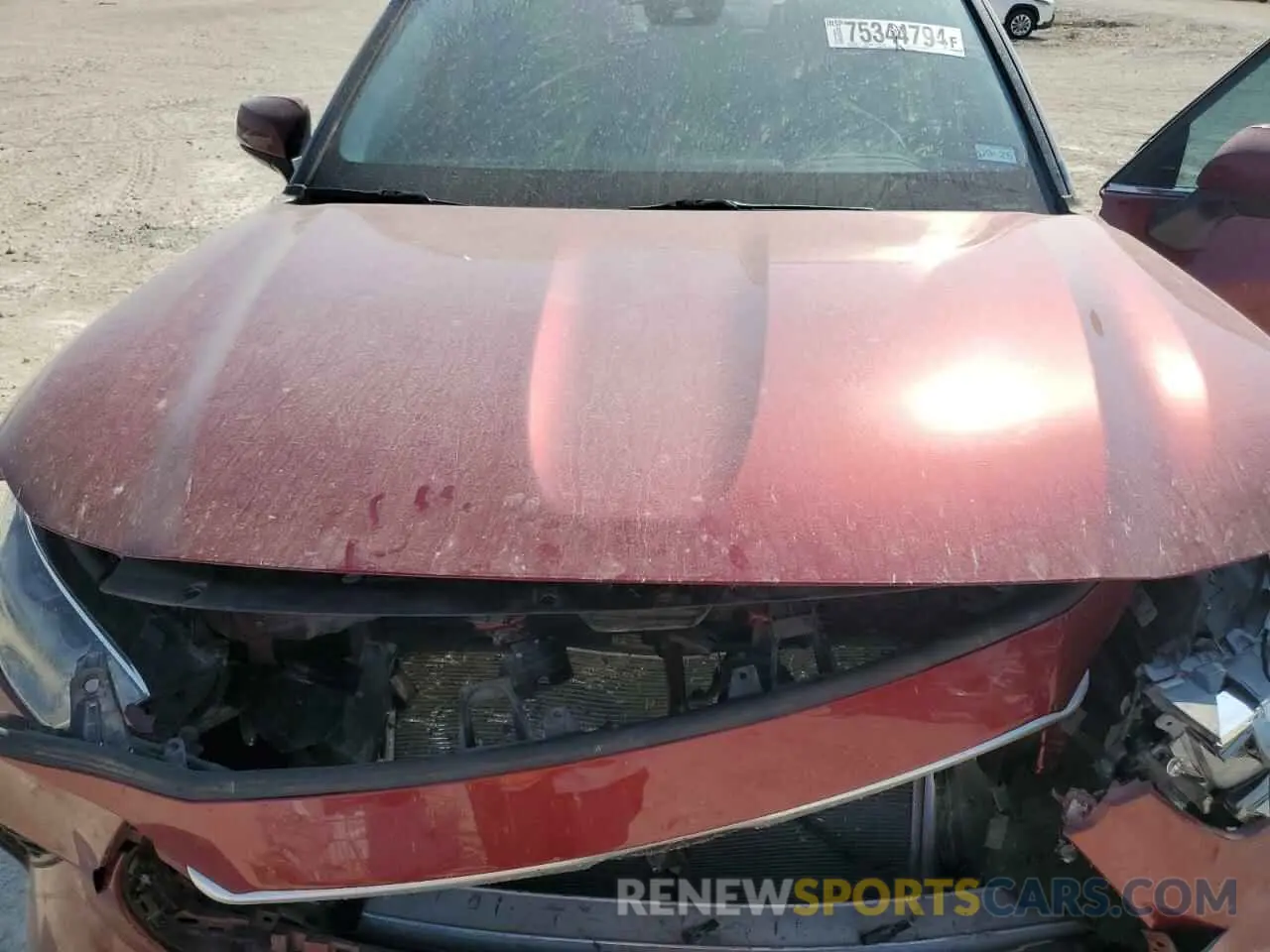 12 Фотография поврежденного автомобиля 5TDZZRAH6MS086794 TOYOTA HIGHLANDER 2021