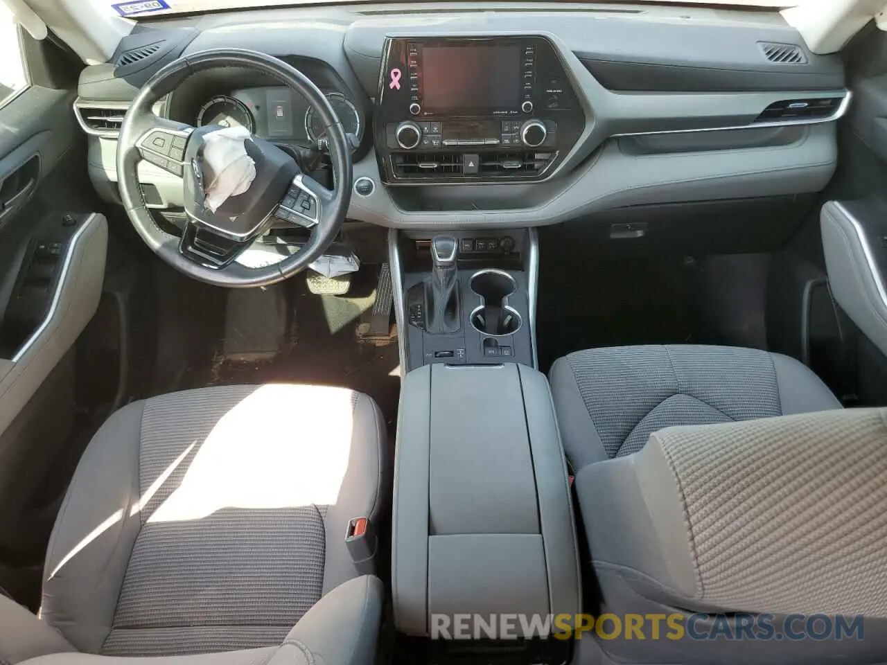 8 Фотография поврежденного автомобиля 5TDZZRAH6MS086794 TOYOTA HIGHLANDER 2021