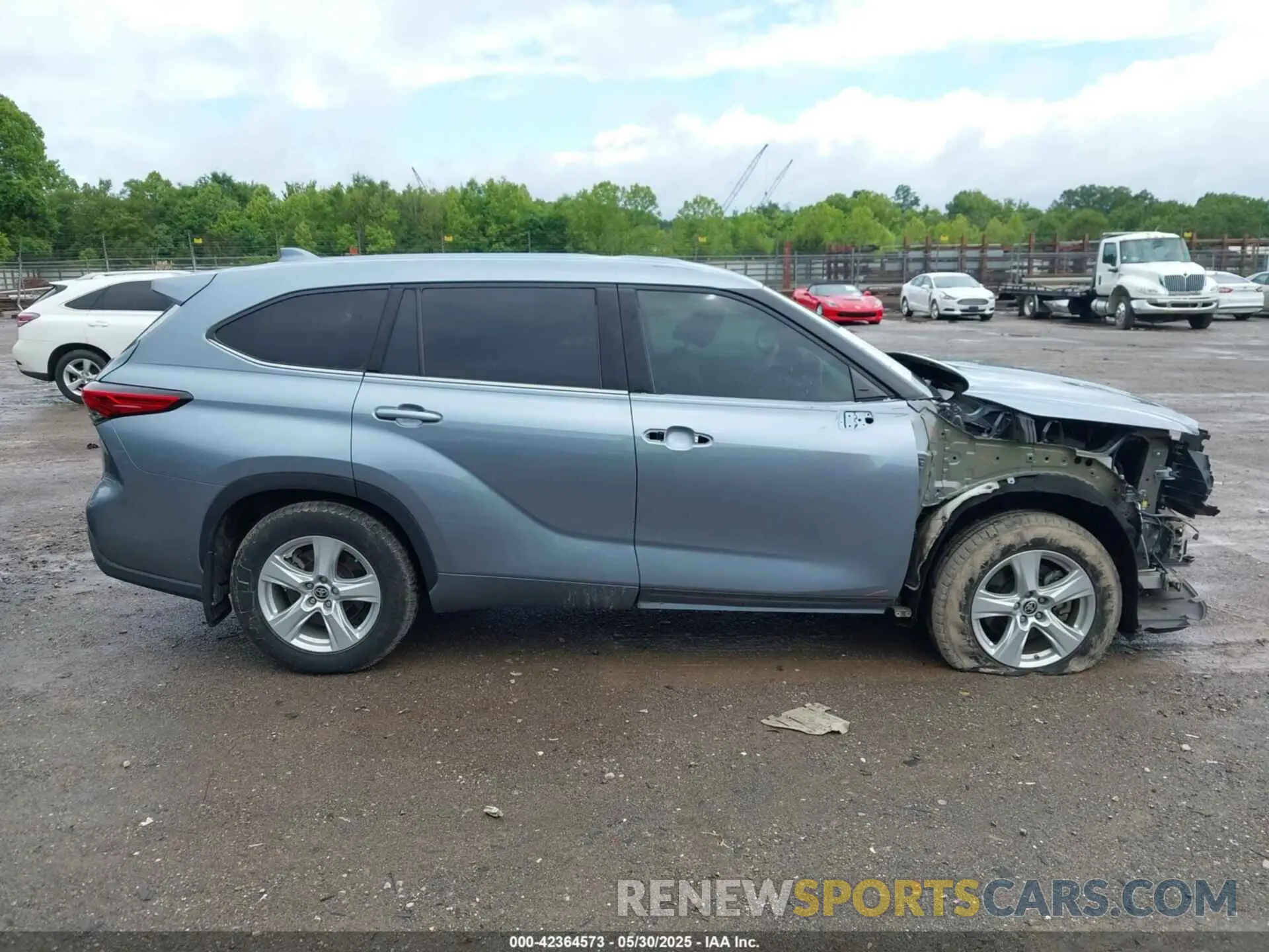 13 Фотография поврежденного автомобиля 5TDZZRAH8MS032512 TOYOTA HIGHLANDER 2021