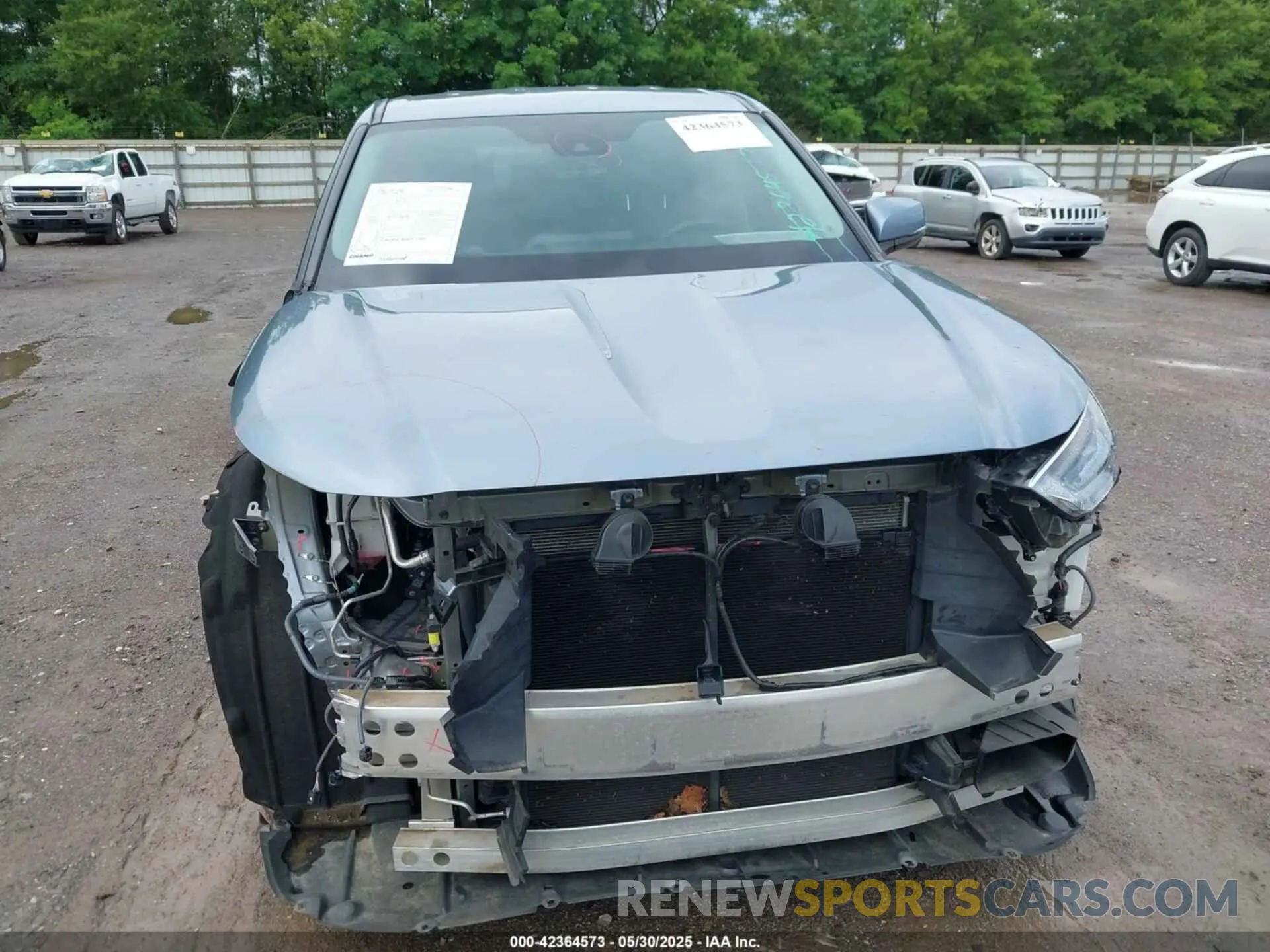6 Фотография поврежденного автомобиля 5TDZZRAH8MS032512 TOYOTA HIGHLANDER 2021