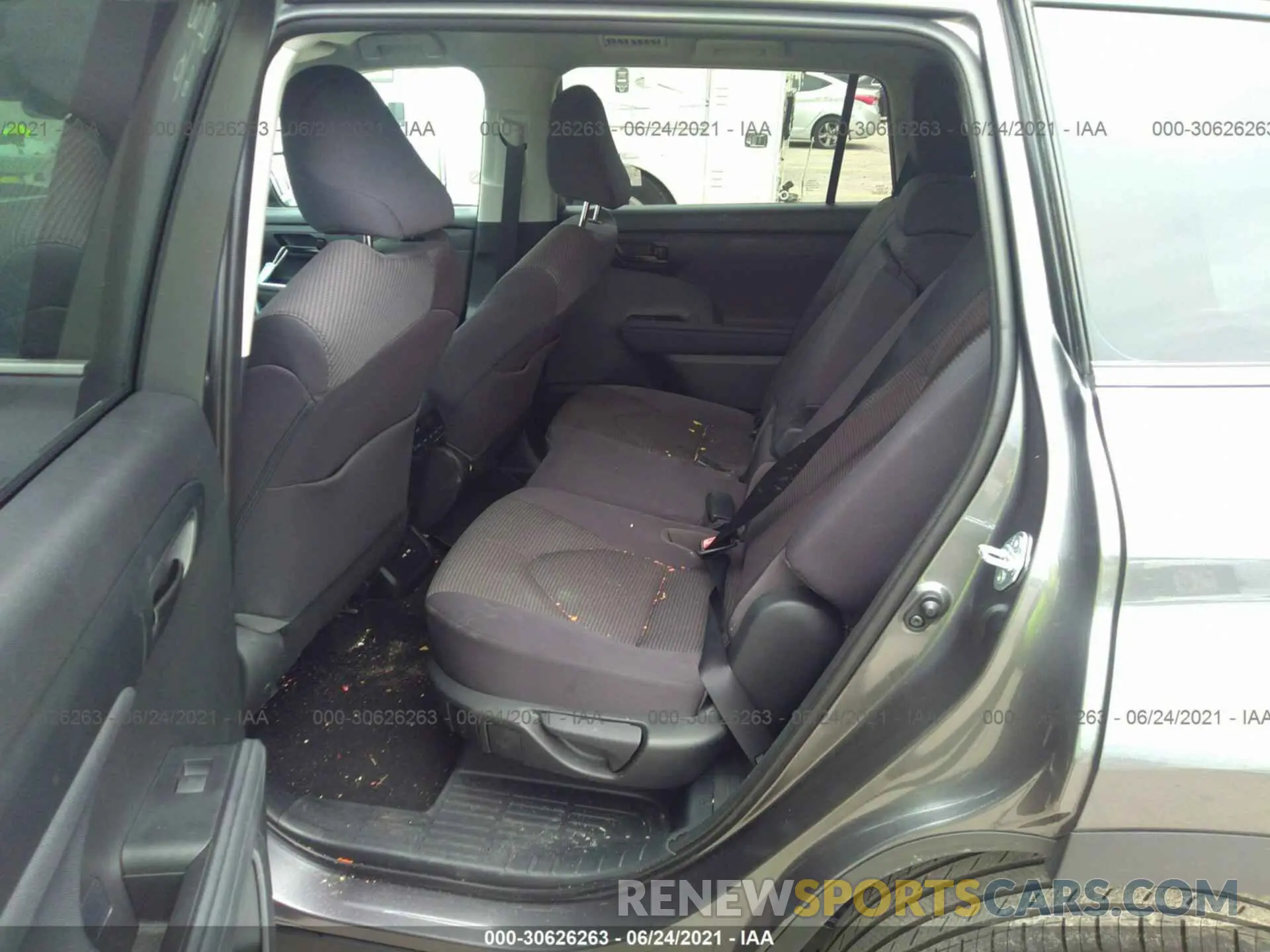 8 Photograph of a damaged car 5TDZZRAH8MS526563 TOYOTA HIGHLANDER 2021
