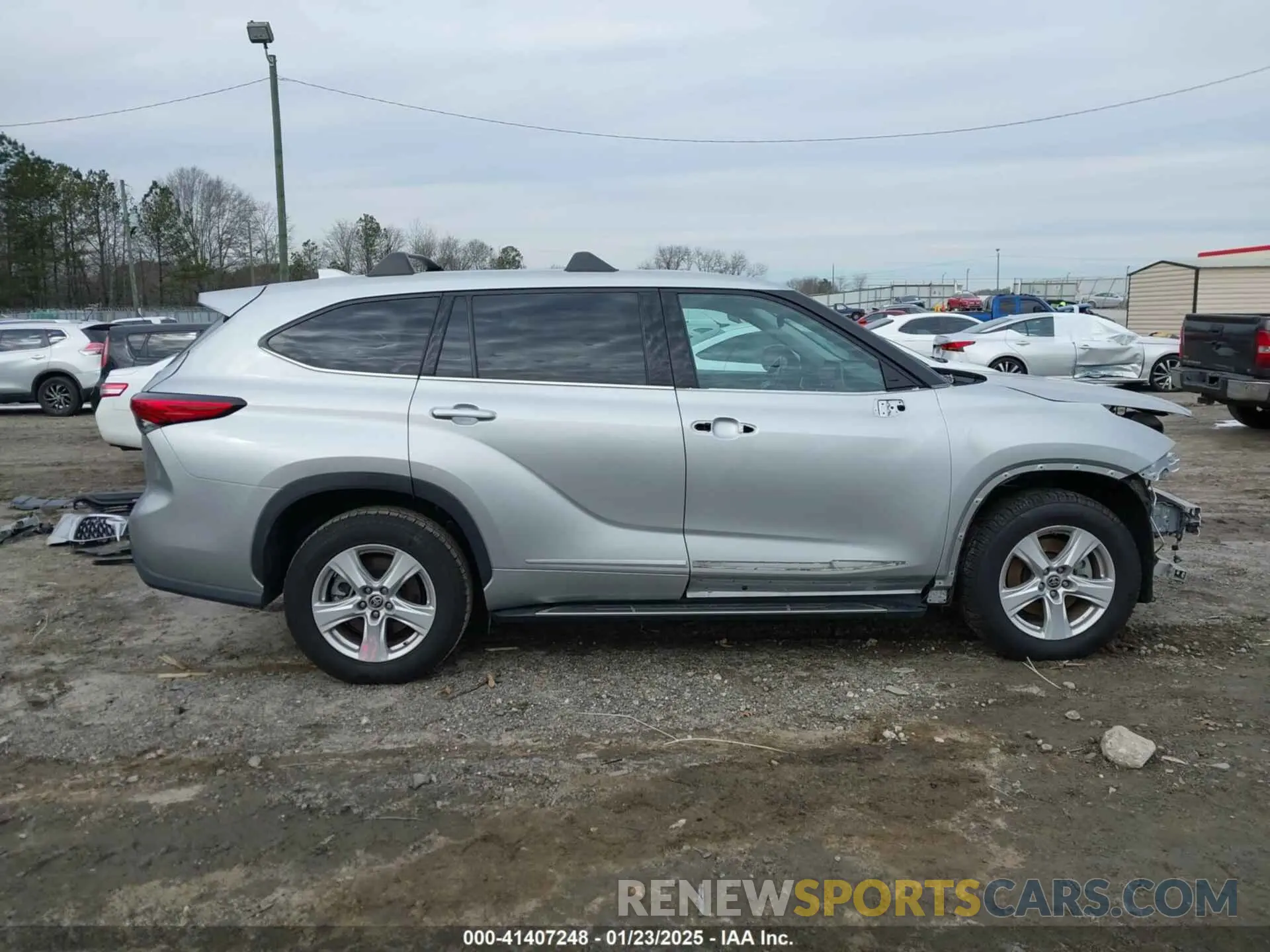 14 Photograph of a damaged car 5TDZZRAH9MS529942 TOYOTA HIGHLANDER 2021