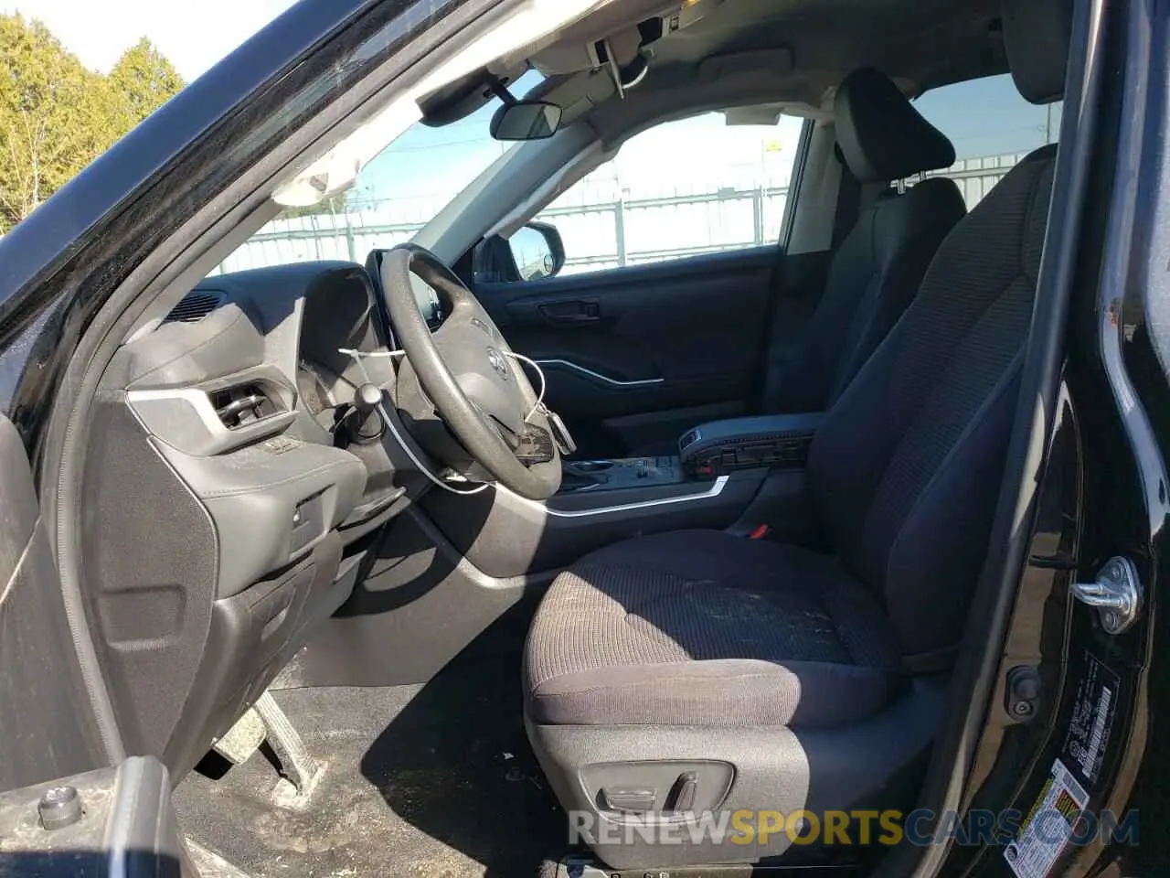 7 Photograph of a damaged car 5TDZZRAHXMS035122 TOYOTA HIGHLANDER 2021