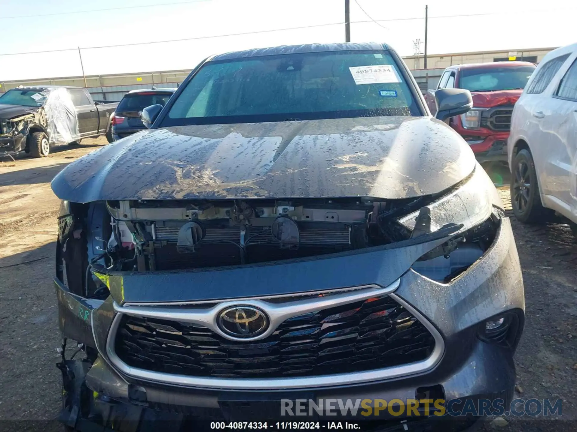11 Фотография поврежденного автомобиля 5TDZZRAHXMS517086 TOYOTA HIGHLANDER 2021
