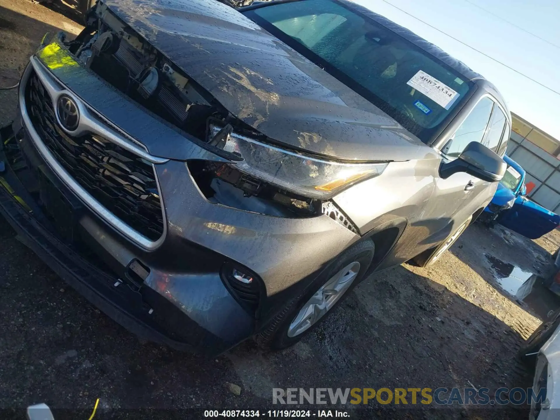 2 Фотография поврежденного автомобиля 5TDZZRAHXMS517086 TOYOTA HIGHLANDER 2021