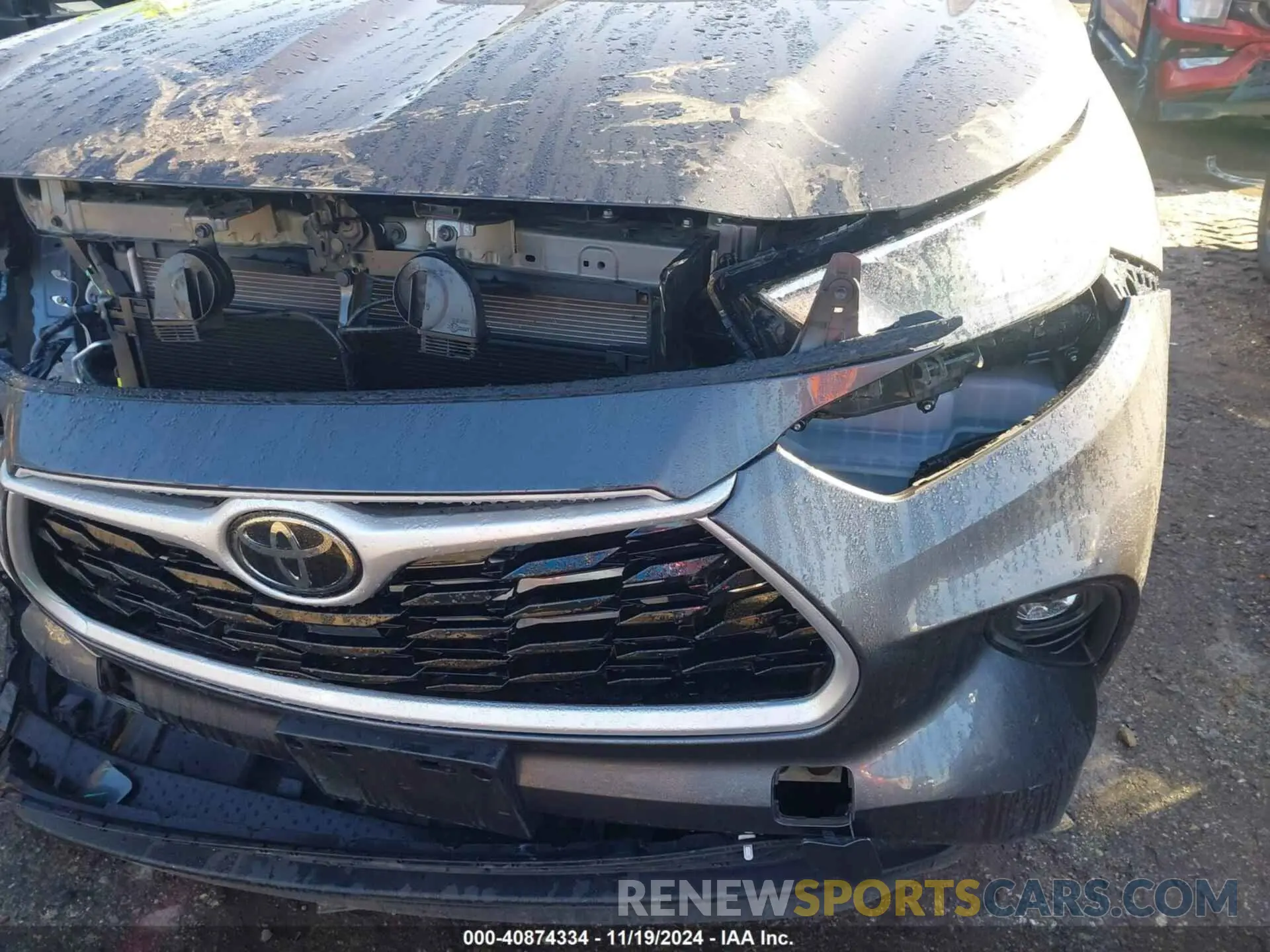6 Фотография поврежденного автомобиля 5TDZZRAHXMS517086 TOYOTA HIGHLANDER 2021