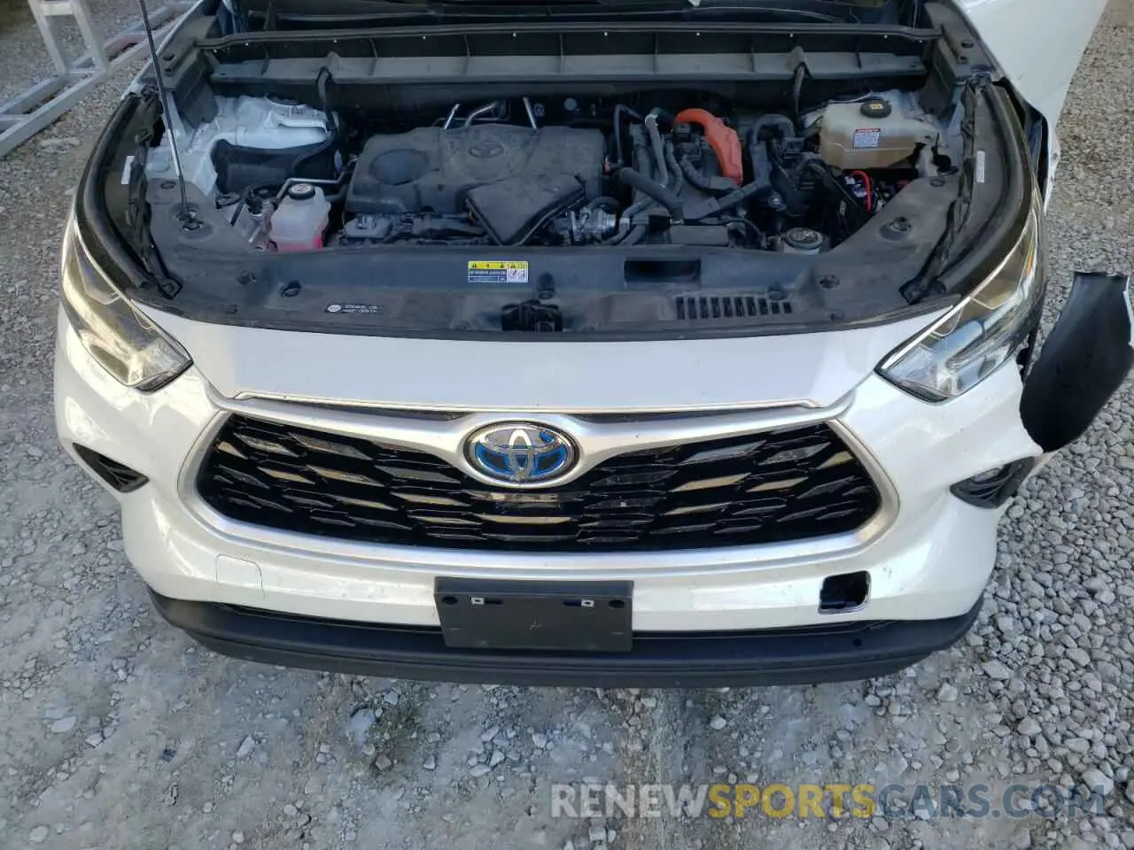 12 Фотография поврежденного автомобиля 5TDABRCH8NS538633 TOYOTA HIGHLANDER 2022