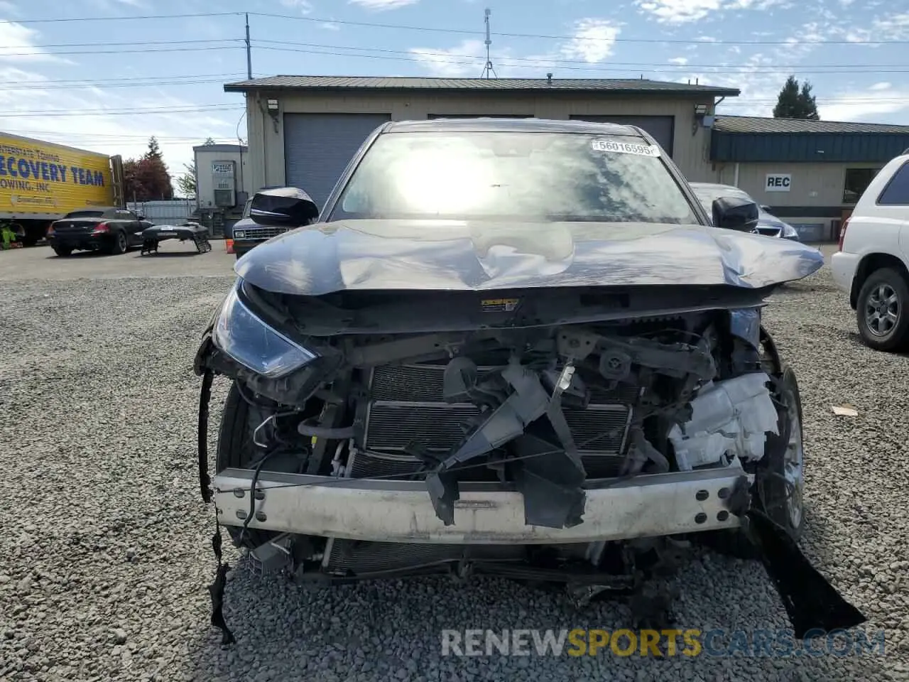 5 Photograph of a damaged car 5TDBBRCH1NS087887 TOYOTA HIGHLANDER 2022