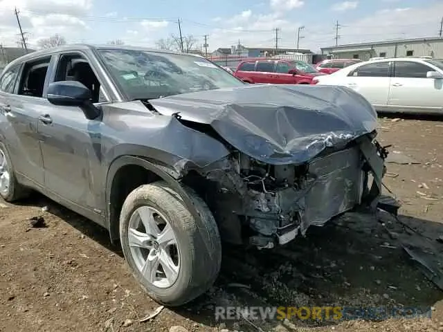 12 Photograph of a damaged car 5TDBBRCHXNS546463 TOYOTA HIGHLANDER 2022