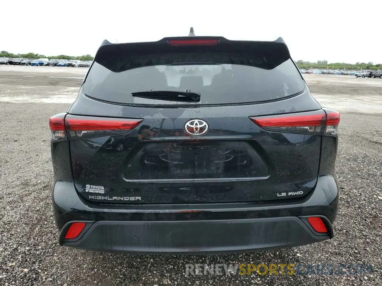 6 Фотография поврежденного автомобиля 5TDBZRBH2NS181130 TOYOTA HIGHLANDER 2022
