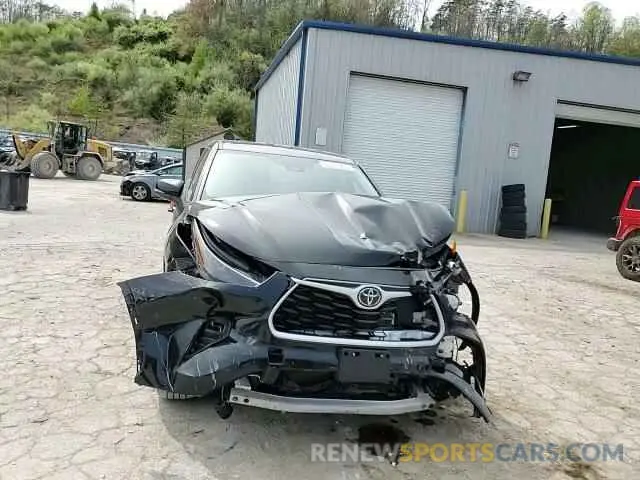 12 Фотография поврежденного автомобиля 5TDBZRBH6NS595835 TOYOTA HIGHLANDER 2022