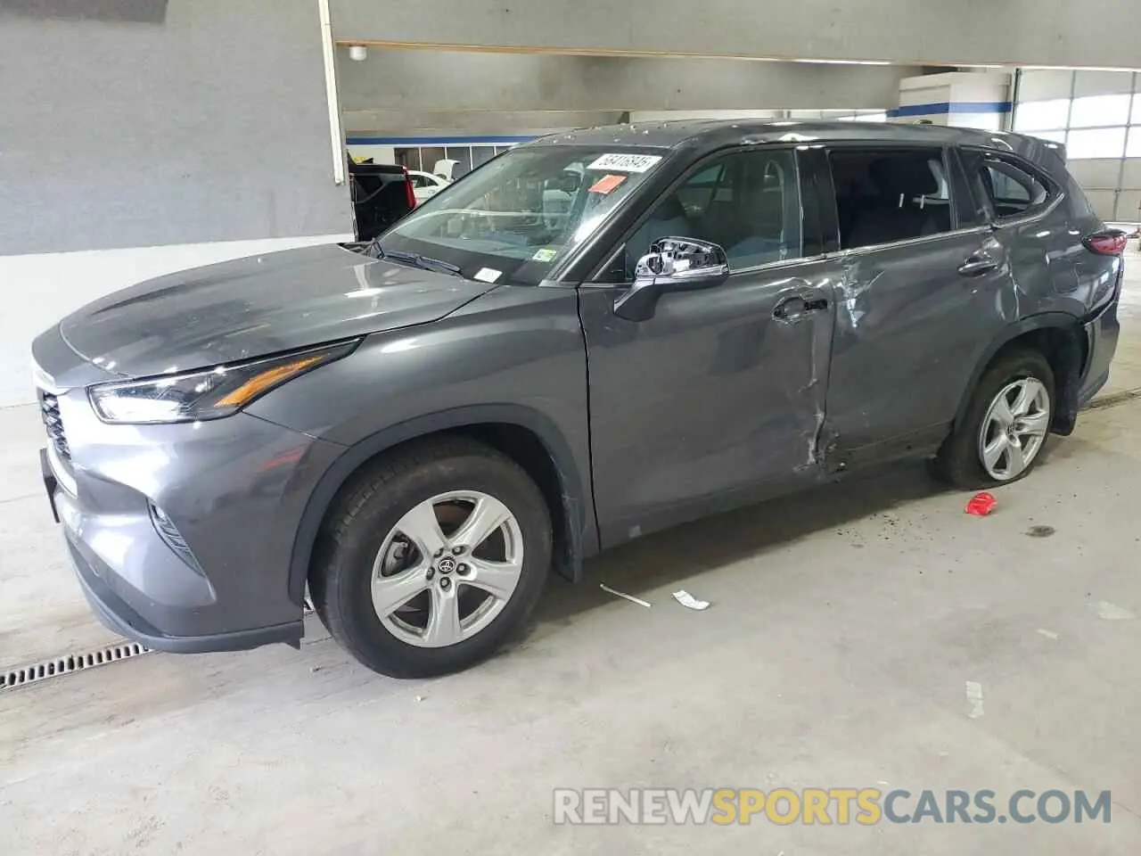 1 Фотография поврежденного автомобиля 5TDBZRBH8NS596792 TOYOTA HIGHLANDER 2022