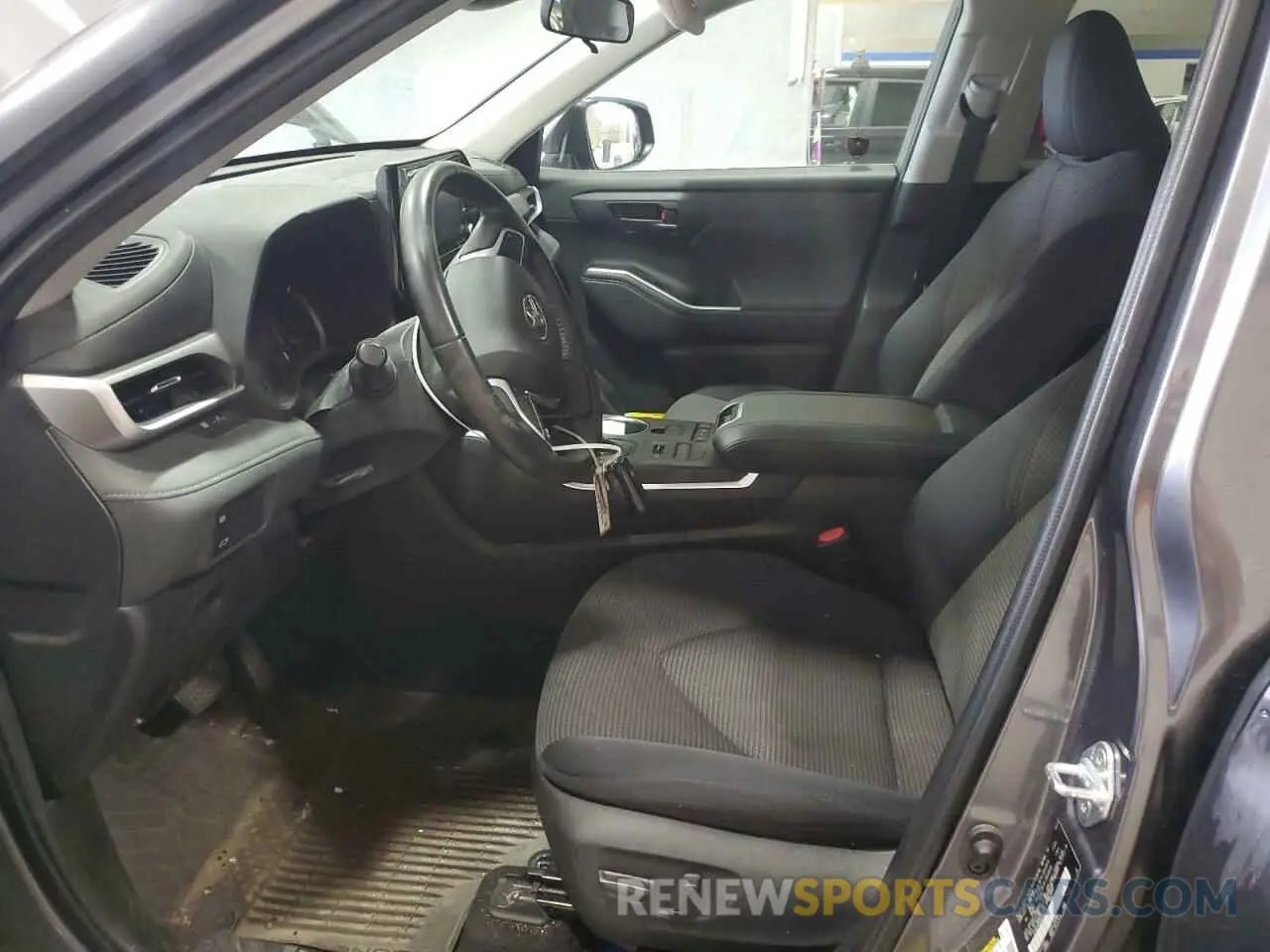 7 Фотография поврежденного автомобиля 5TDBZRBH8NS596792 TOYOTA HIGHLANDER 2022