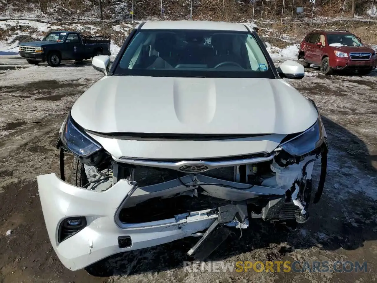 5 Фотография поврежденного автомобиля 5TDBZRBHXNS251845 TOYOTA HIGHLANDER 2022