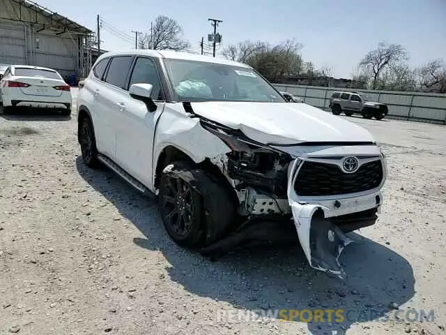 12 Photograph of a damaged car 5TDCZRAH8NS559649 TOYOTA HIGHLANDER 2022