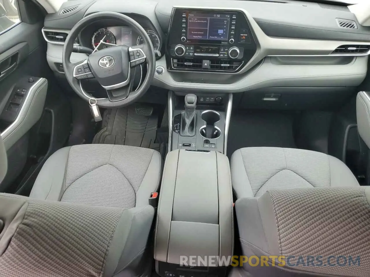 8 Фотография поврежденного автомобиля 5TDCZRAH9NS551804 TOYOTA HIGHLANDER 2022