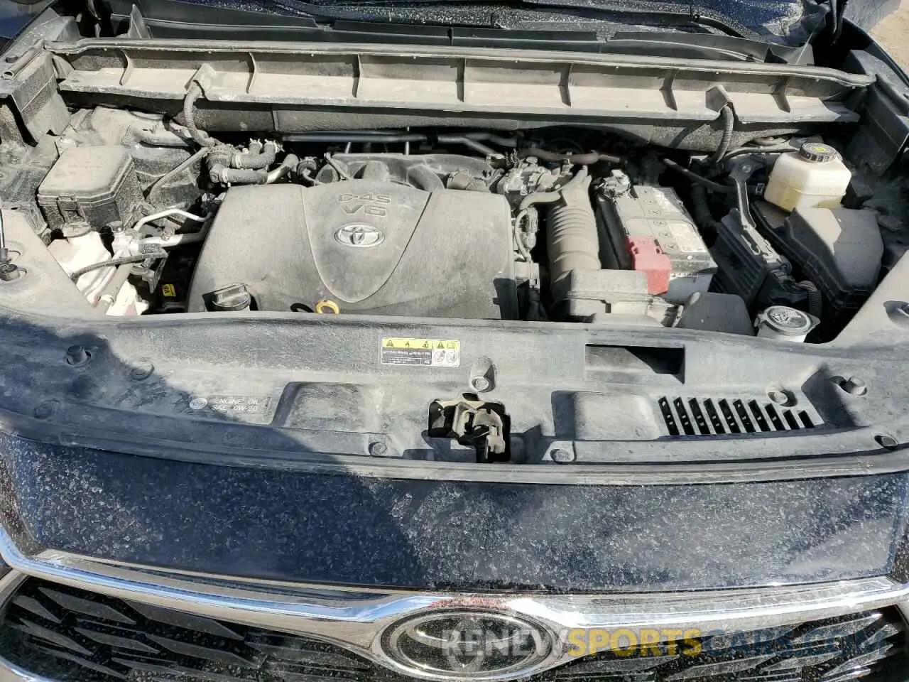 12 Фотография поврежденного автомобиля 5TDDZRBH7NS198269 TOYOTA HIGHLANDER 2022
