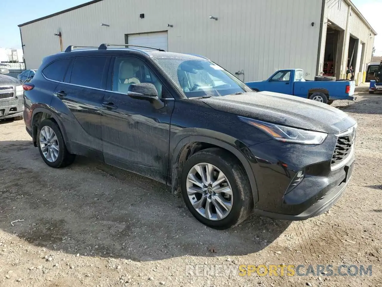 4 Фотография поврежденного автомобиля 5TDDZRBH7NS198269 TOYOTA HIGHLANDER 2022