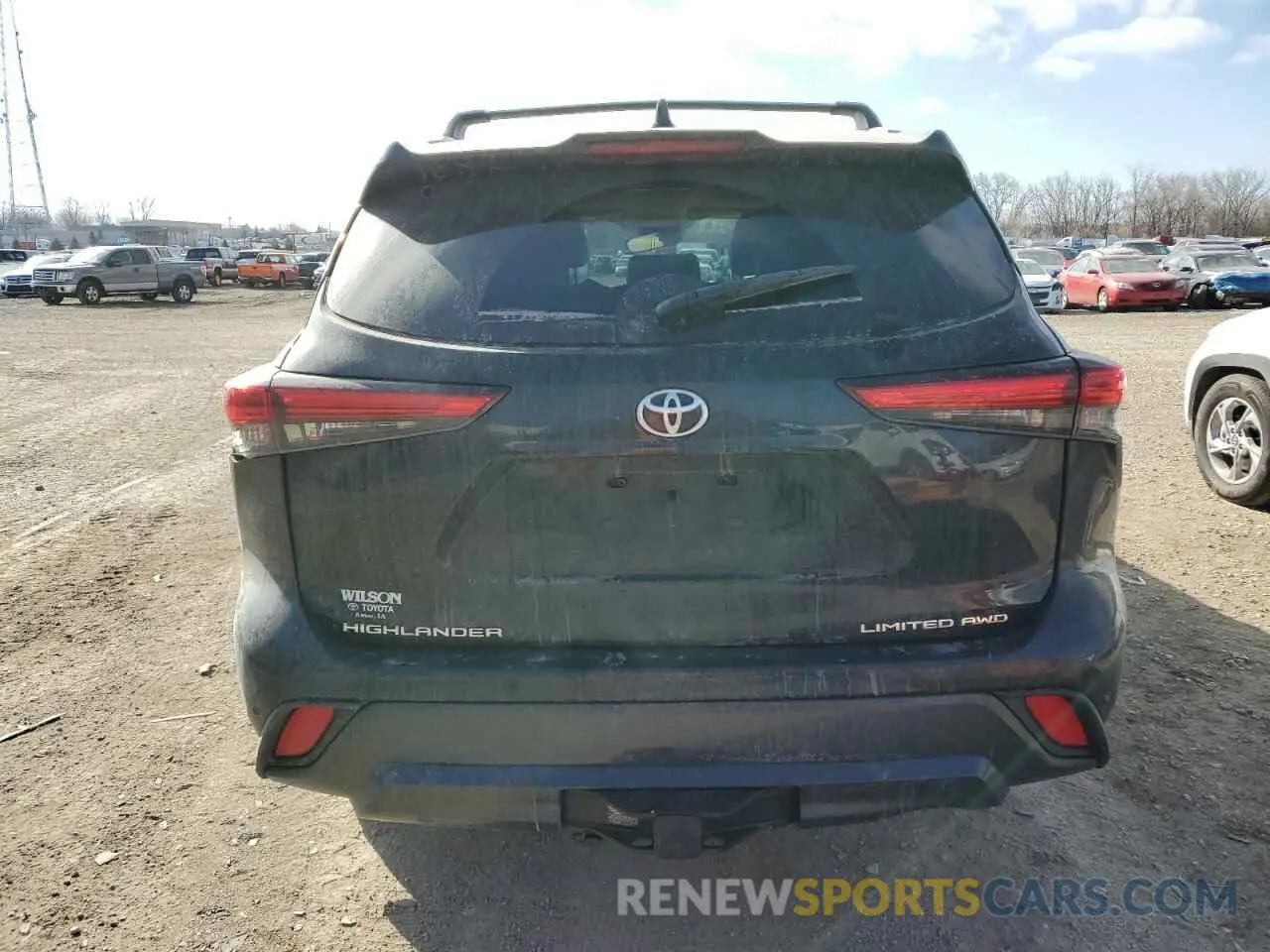 6 Фотография поврежденного автомобиля 5TDDZRBH7NS198269 TOYOTA HIGHLANDER 2022