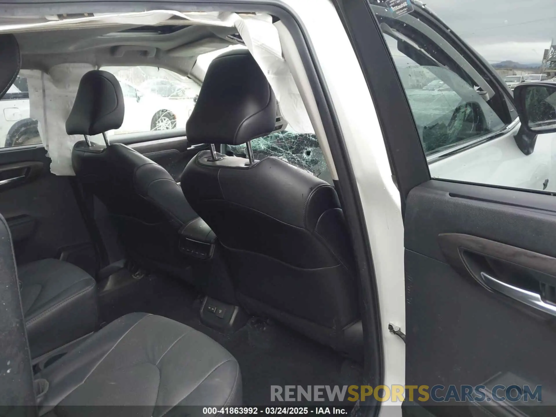 8 Фотография поврежденного автомобиля 5TDDZRBH9NS570565 TOYOTA HIGHLANDER 2022