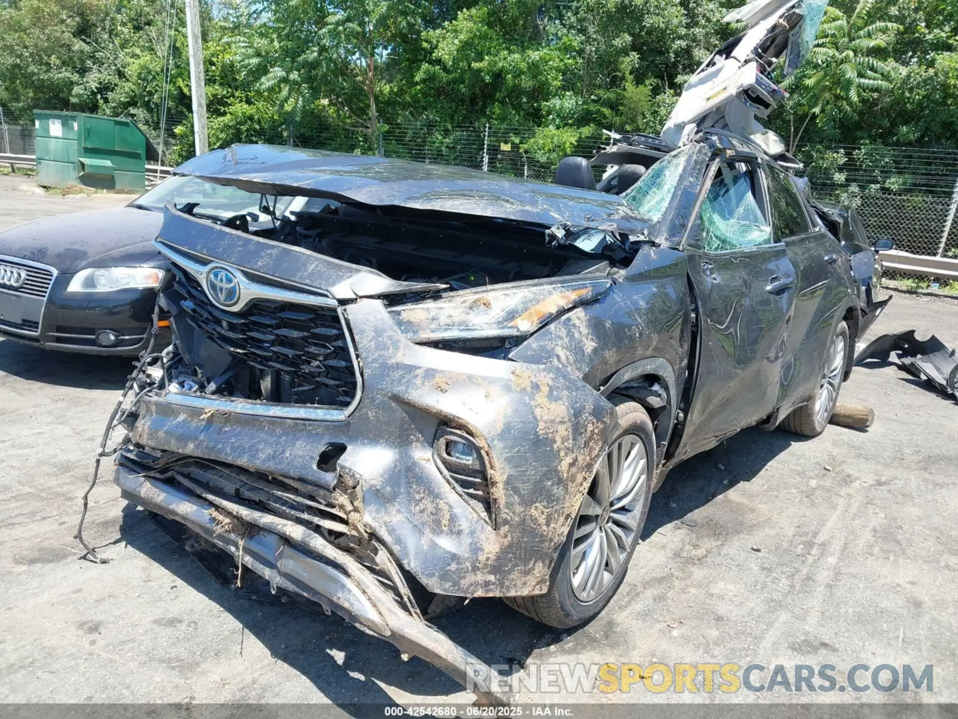 6 Photograph of a damaged car 5TDEBRCH0NS090356 TOYOTA HIGHLANDER 2022