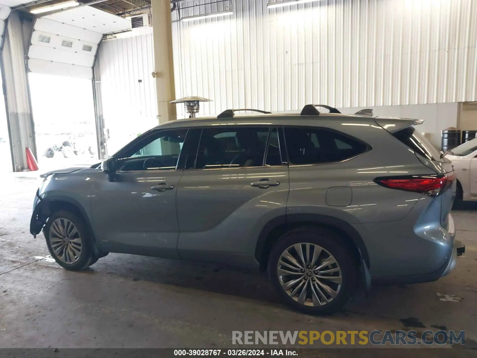 15 Фотография поврежденного автомобиля 5TDEBRCH2NS085496 TOYOTA HIGHLANDER 2022