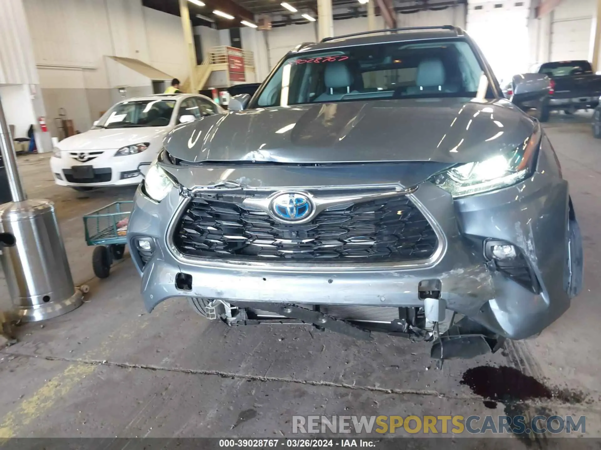 21 Фотография поврежденного автомобиля 5TDEBRCH2NS085496 TOYOTA HIGHLANDER 2022