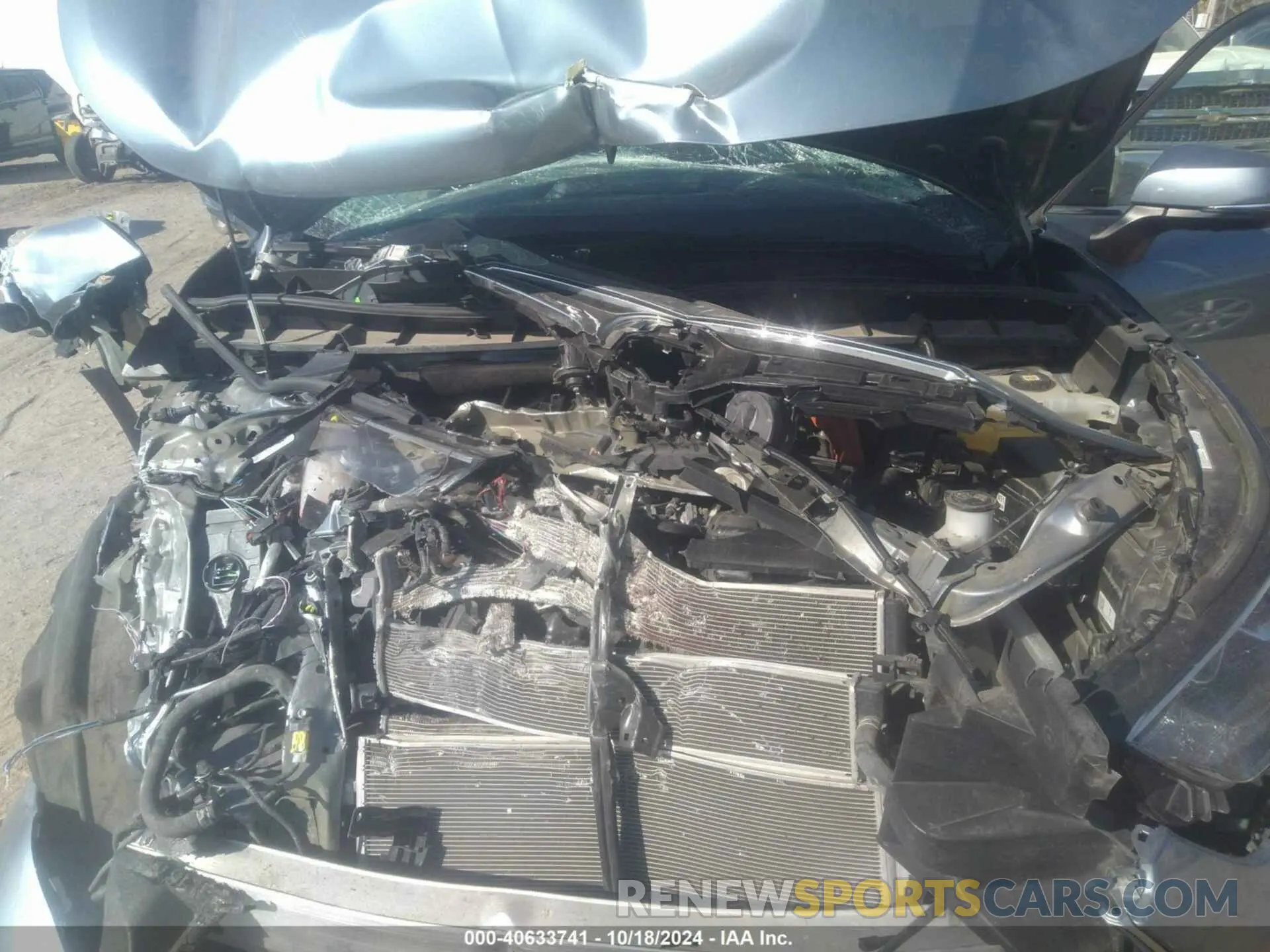 10 Photograph of a damaged car 5TDEBRCH6NS089695 TOYOTA HIGHLANDER 2022