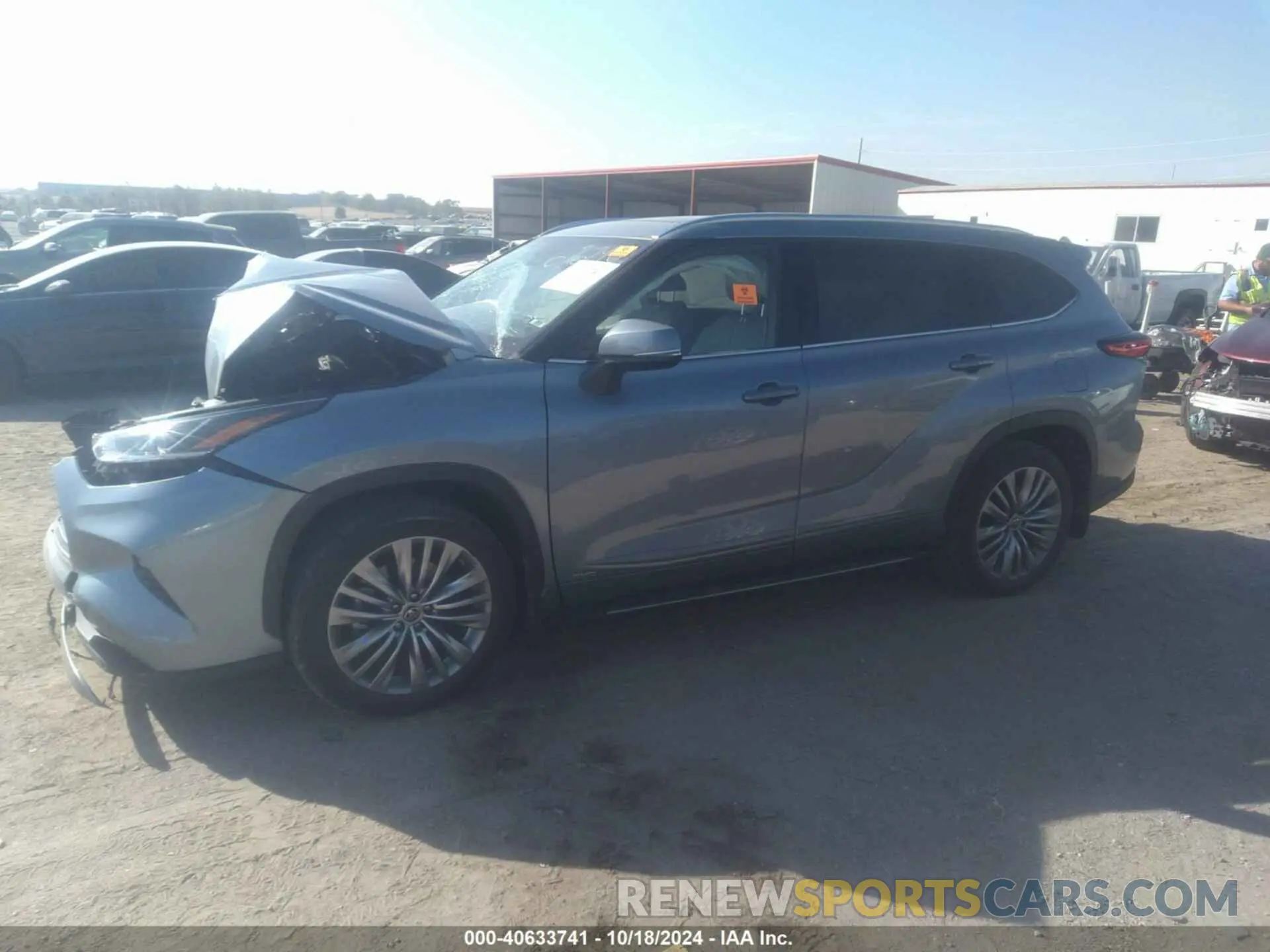 14 Photograph of a damaged car 5TDEBRCH6NS089695 TOYOTA HIGHLANDER 2022