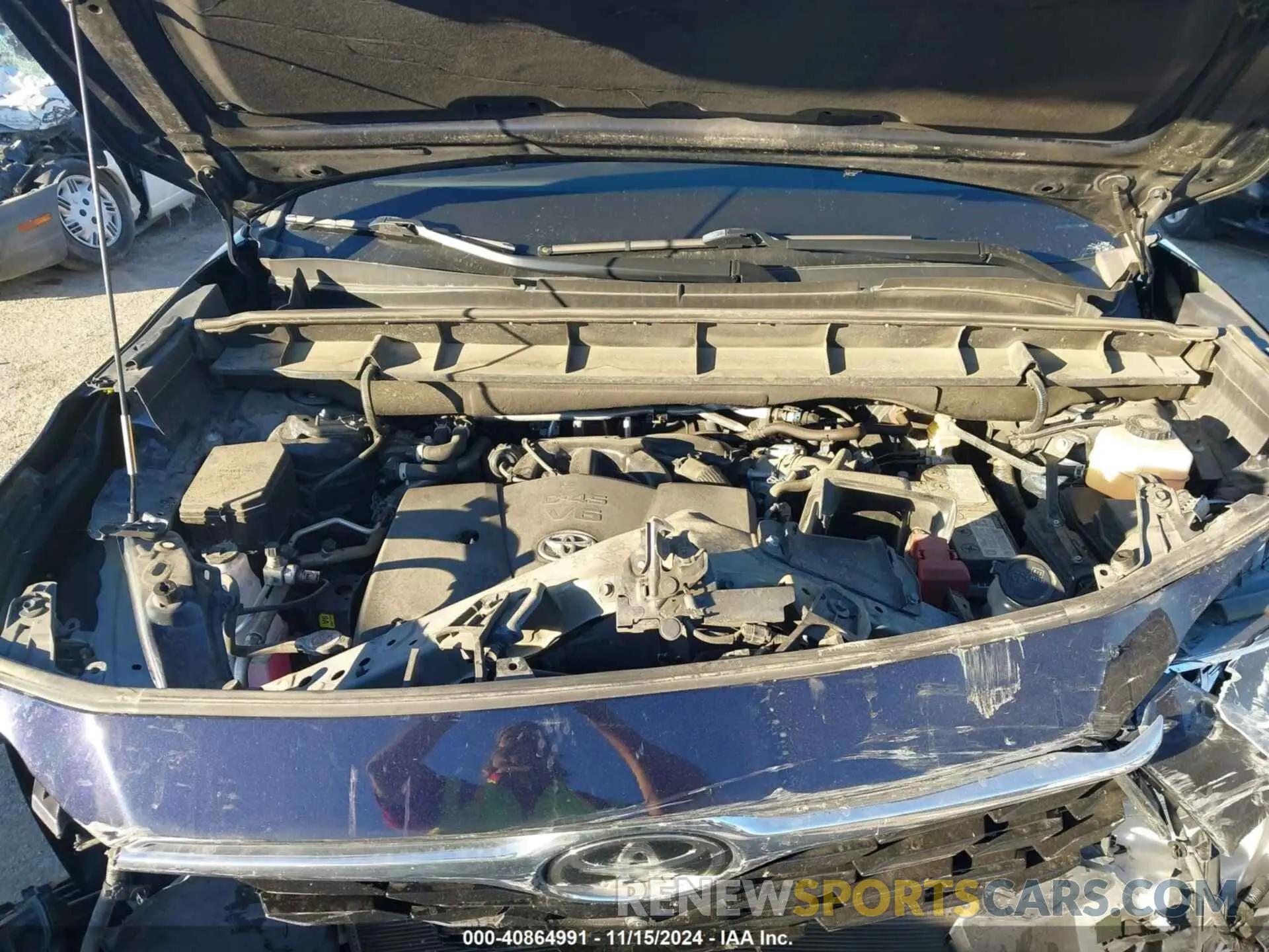 10 Photograph of a damaged car 5TDFZRAH1NS121603 TOYOTA HIGHLANDER 2022
