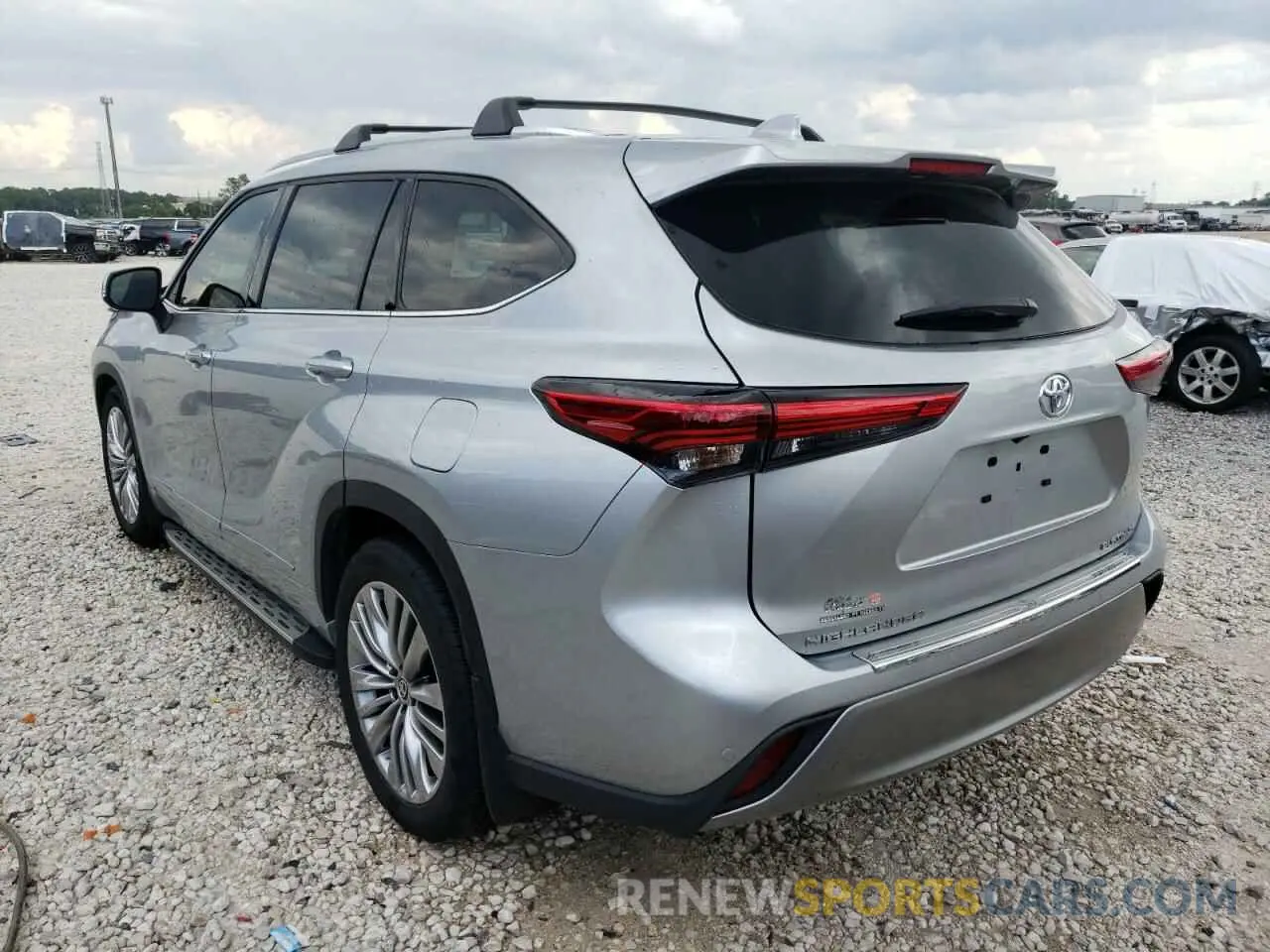 3 Фотография поврежденного автомобиля 5TDFZRAHXNS115251 TOYOTA HIGHLANDER 2022
