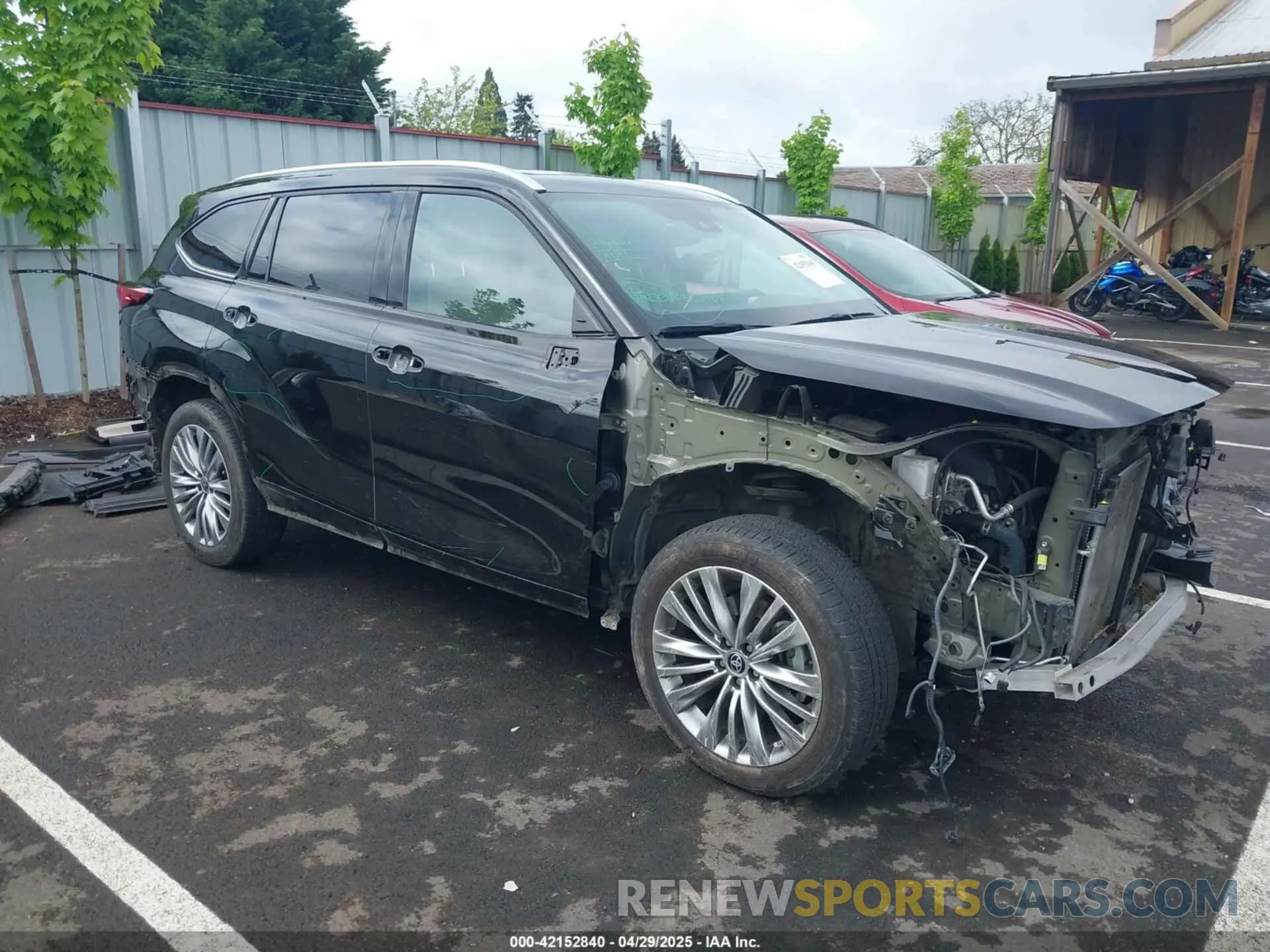 1 Фотография поврежденного автомобиля 5TDFZRBH4NS234086 TOYOTA HIGHLANDER 2022