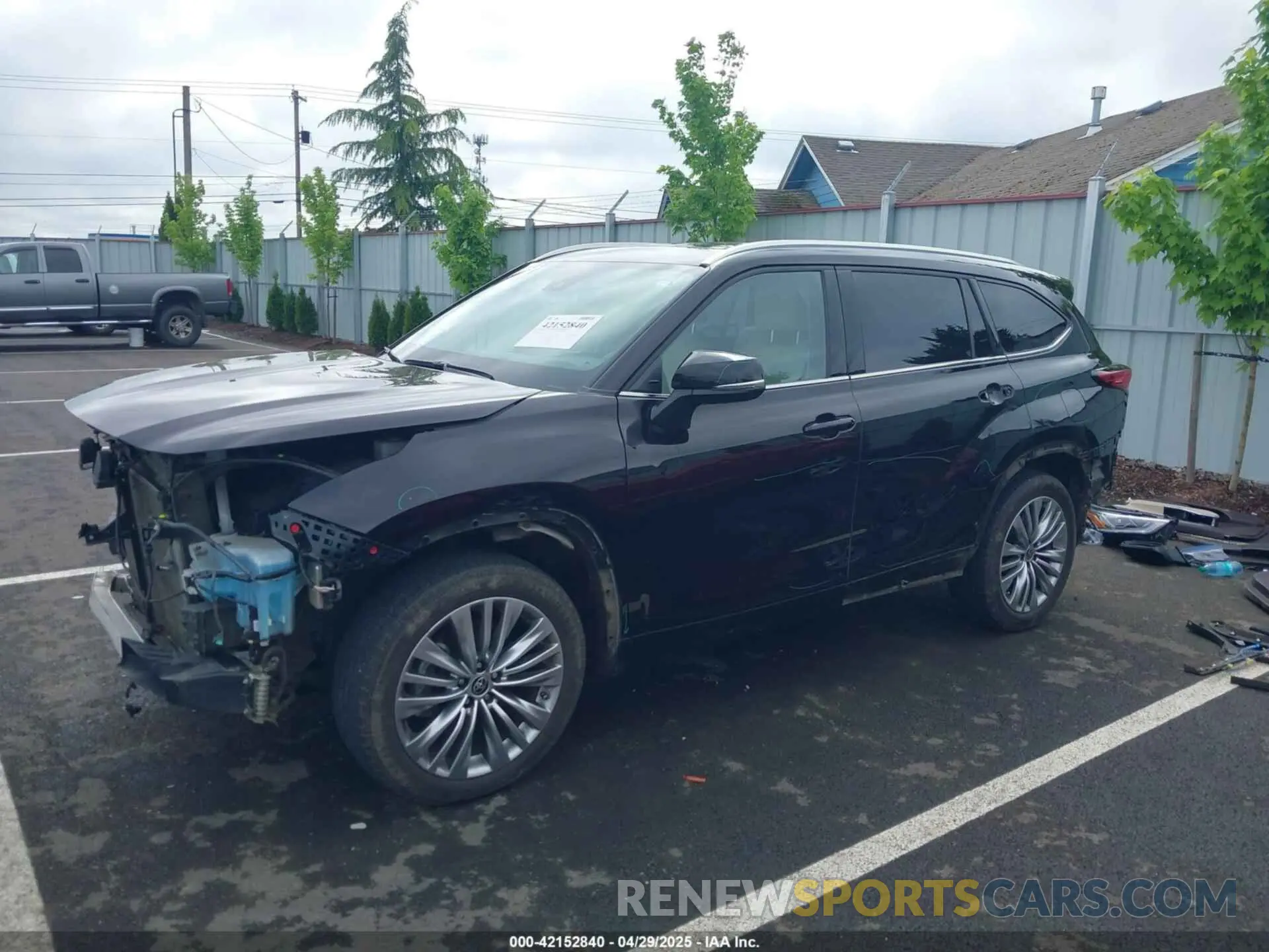 2 Фотография поврежденного автомобиля 5TDFZRBH4NS234086 TOYOTA HIGHLANDER 2022