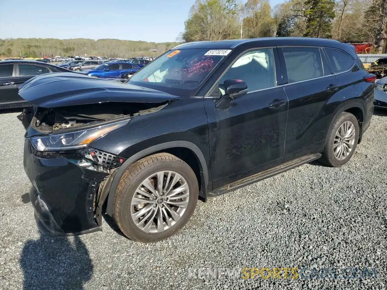 1 Фотография поврежденного автомобиля 5TDFZRBH6NS189541 TOYOTA HIGHLANDER 2022