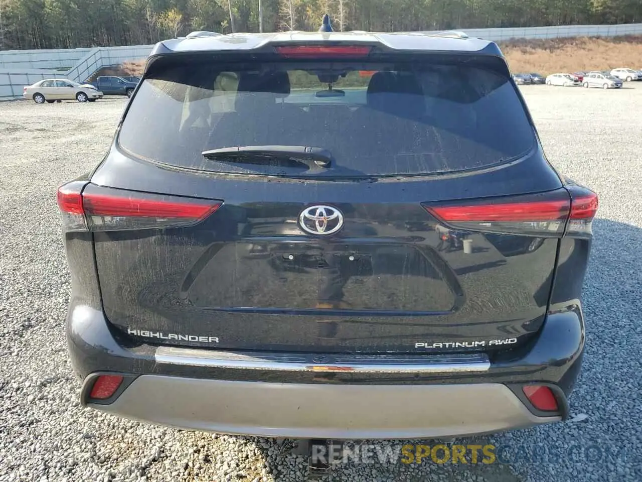 6 Фотография поврежденного автомобиля 5TDFZRBH6NS189541 TOYOTA HIGHLANDER 2022