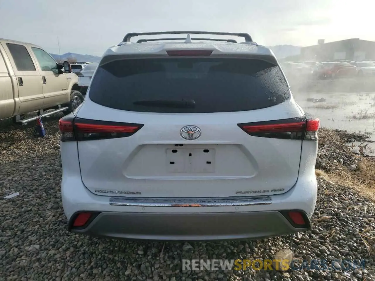 6 Фотография поврежденного автомобиля 5TDFZRBH8NS174409 TOYOTA HIGHLANDER 2022