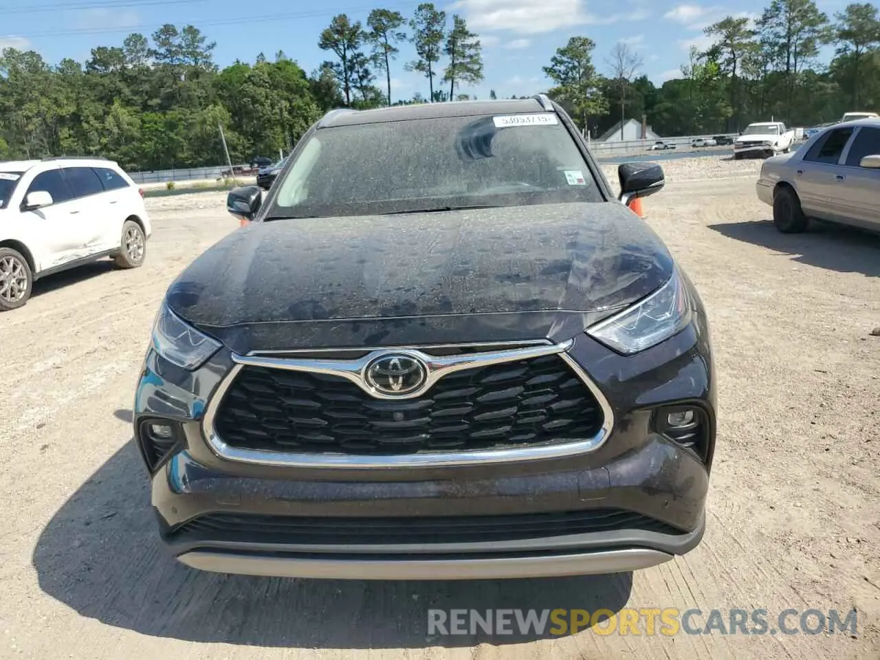 5 Photograph of a damaged car 5TDFZRBH8NS183062 TOYOTA HIGHLANDER 2022
