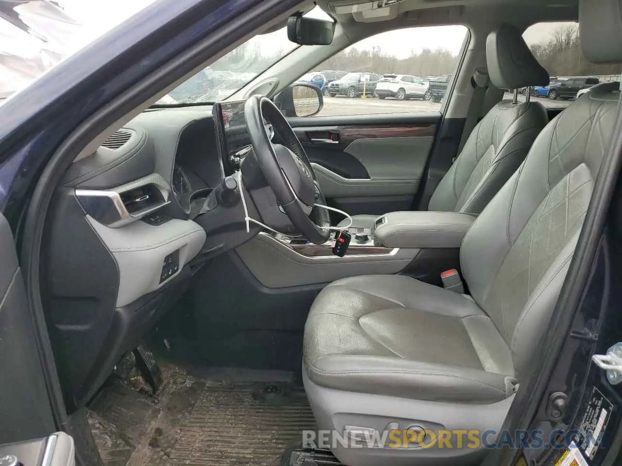 7 Photograph of a damaged car 5TDFZRBHXNS233721 TOYOTA HIGHLANDER 2022