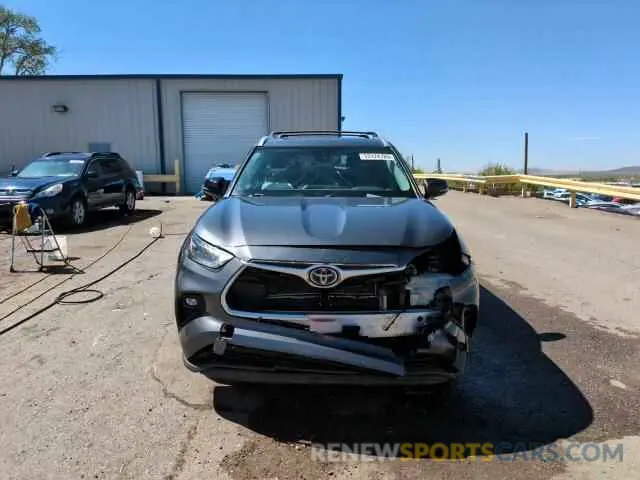15 Photograph of a damaged car 5TDGARAH7NS512329 TOYOTA HIGHLANDER 2022