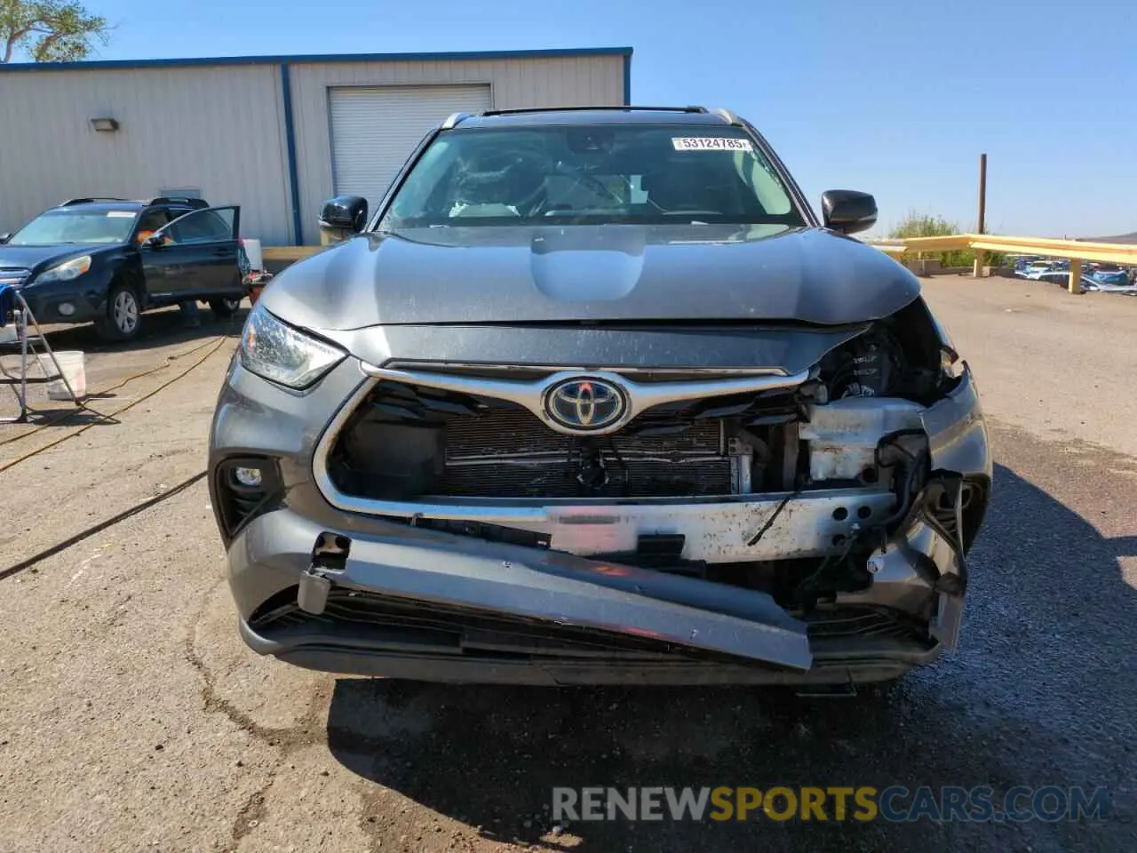 5 Photograph of a damaged car 5TDGARAH7NS512329 TOYOTA HIGHLANDER 2022