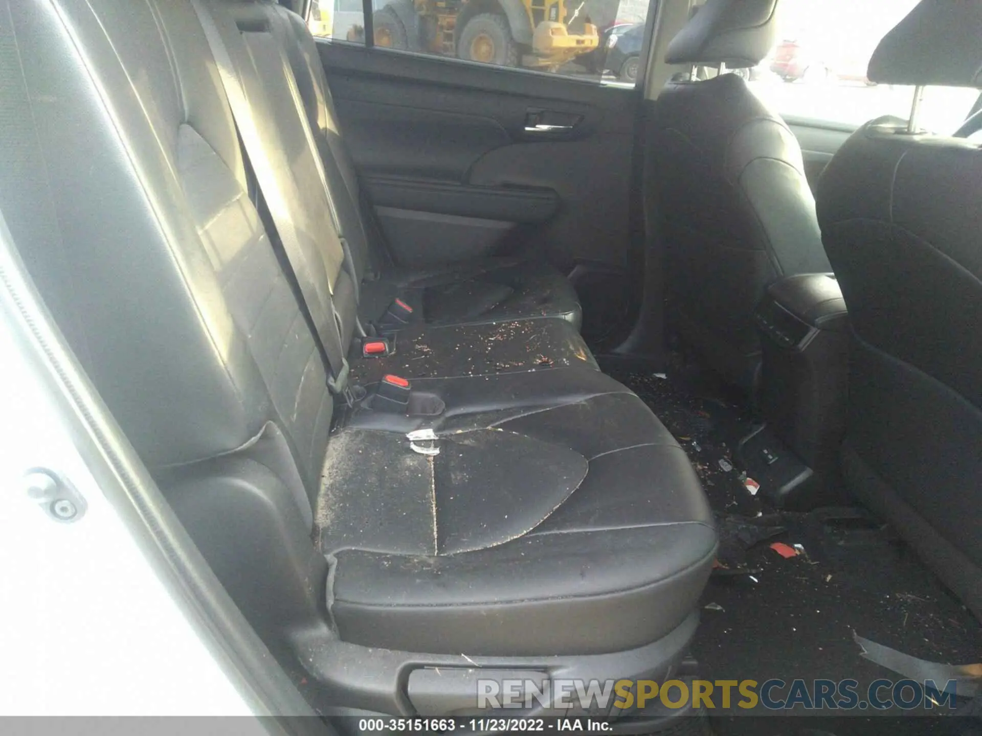 8 Фотография поврежденного автомобиля 5TDGBRCH5NS555335 TOYOTA HIGHLANDER 2022