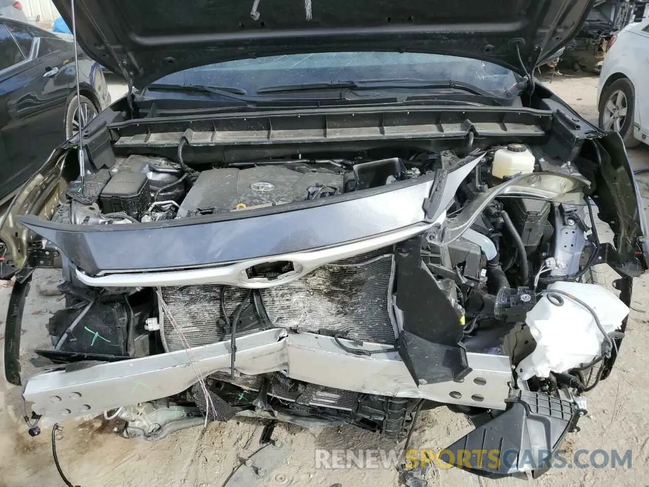 11 Фотография поврежденного автомобиля 5TDGZRAH2NS107293 TOYOTA HIGHLANDER 2022