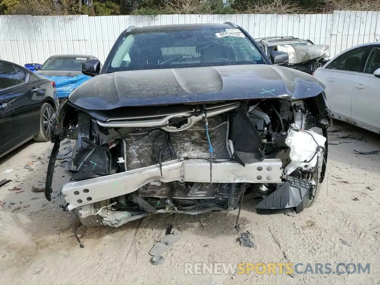 5 Фотография поврежденного автомобиля 5TDGZRAH2NS107293 TOYOTA HIGHLANDER 2022