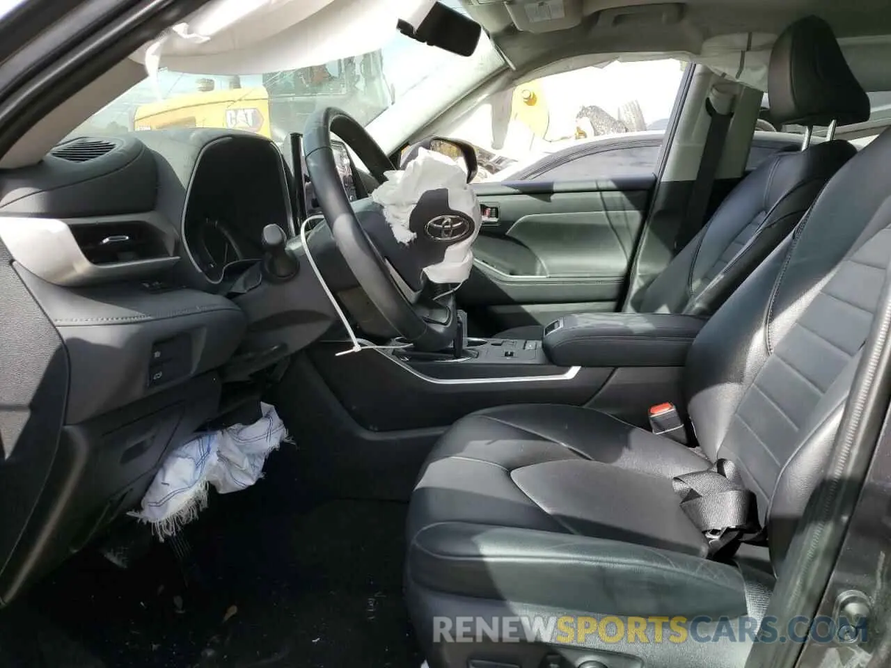 7 Фотография поврежденного автомобиля 5TDGZRAH2NS107293 TOYOTA HIGHLANDER 2022
