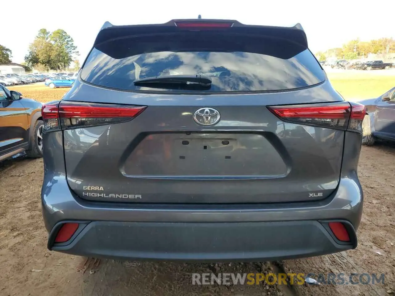 6 Фотография поврежденного автомобиля 5TDGZRAH2NS140715 TOYOTA HIGHLANDER 2022