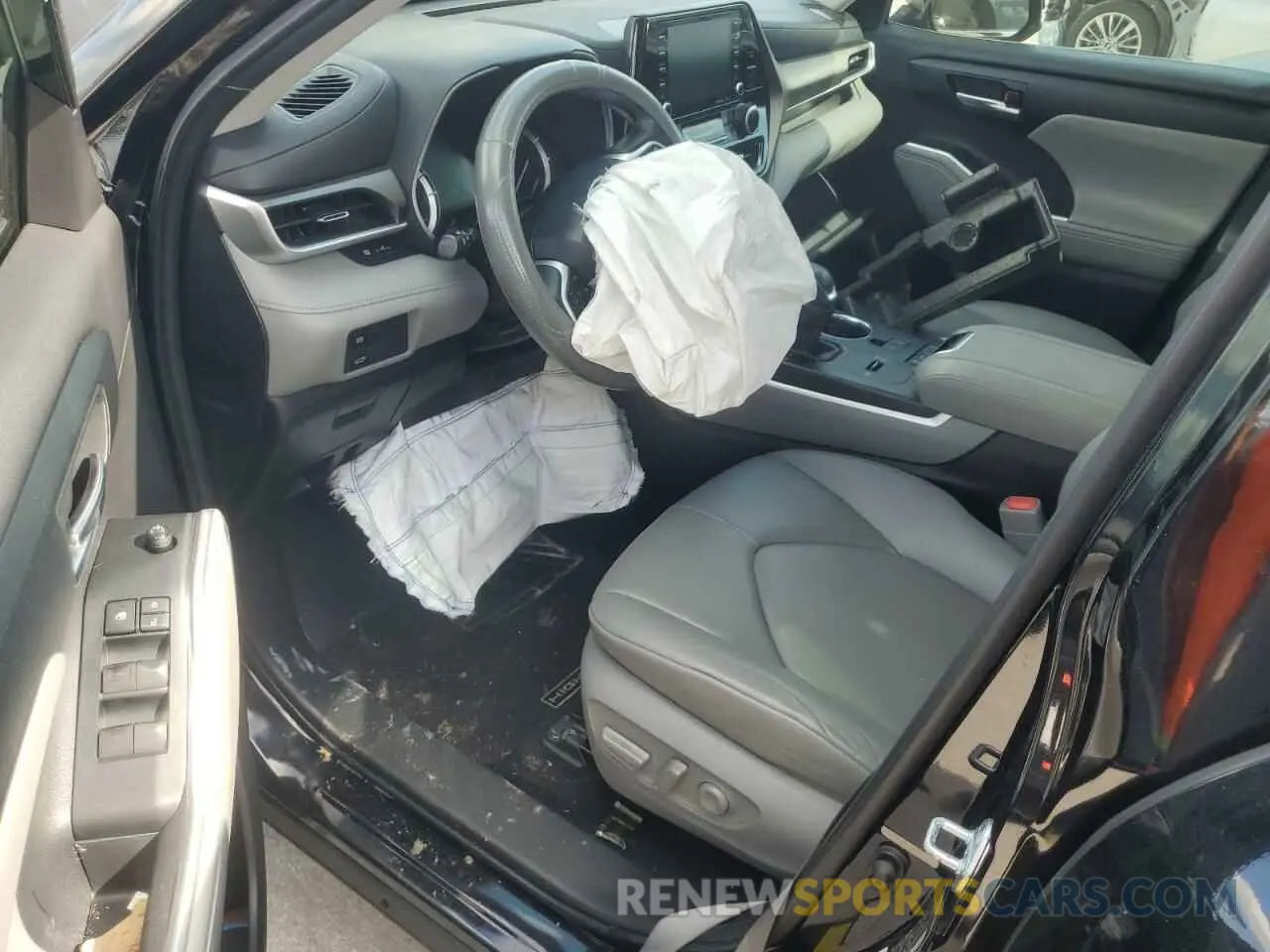 8 Photograph of a damaged car 5TDGZRAH6NS541071 TOYOTA HIGHLANDER 2022