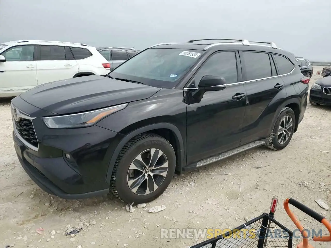 1 Фотография поврежденного автомобиля 5TDGZRAH7NS126955 TOYOTA HIGHLANDER 2022